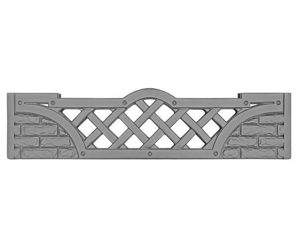 Заборная секция №61 Фагот-ажурный